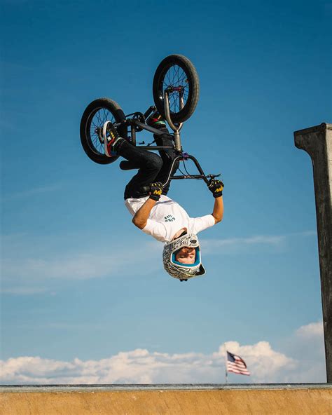 Ryan, his father, taught him everything he knows about BMX and wheel sports. . Bmx caiden
